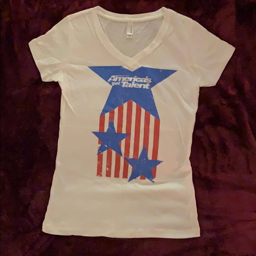 America’s Got Talent Distressed Flag Tee